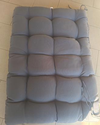 cuscino per pallet 120x80x10 colore grigio