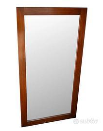 specchio in legno 