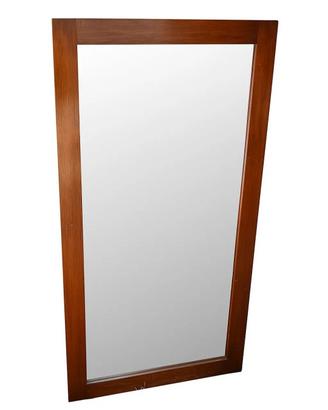 specchio in legno 