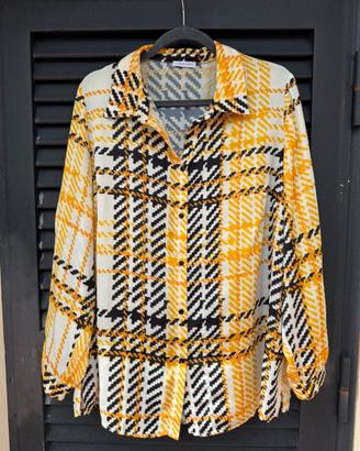 Camicia fiorella rubino taglia 43