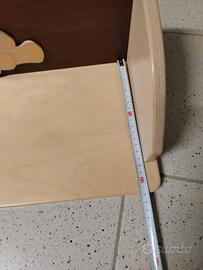 Mensola Orsetti in legno