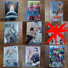 Manga variant rare di vari paesi