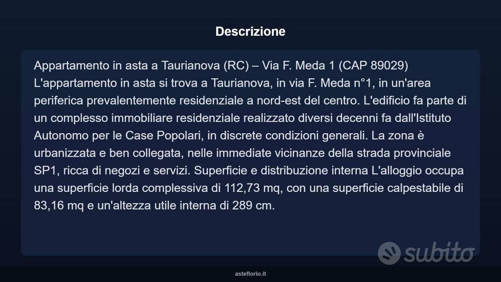 Appartamento – Taurianova, Reggio Calabria - Vista 5