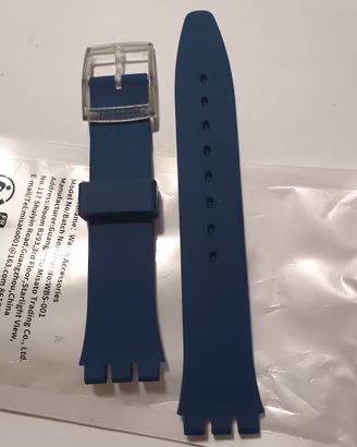 Cinturino nuovo con fibbia Swatch, 17mm