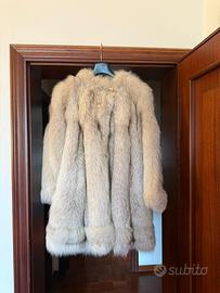 Pelliccia di volpe blue frost