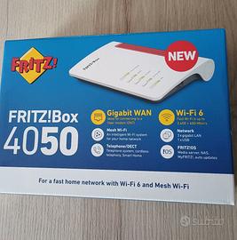 FRITZ!BOX  4050 Router W-iFi per Fibra