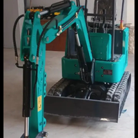 Miniescavatore cingolato diesel 10 quintali