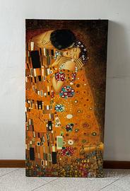 Tela stampata digitale Gustav Klimt - il bacio