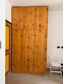 Armadio in VERO LEGNO di Pino