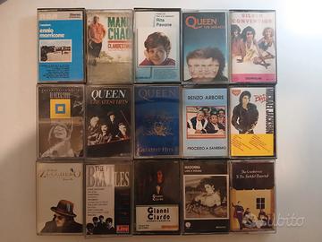 15 musicassette varie rare