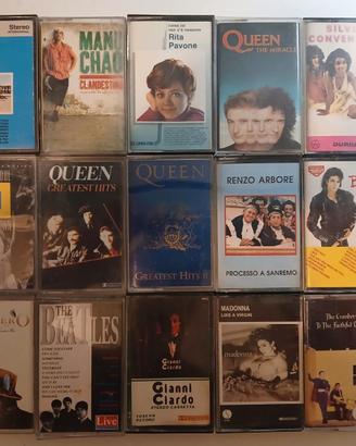 15 musicassette varie rare