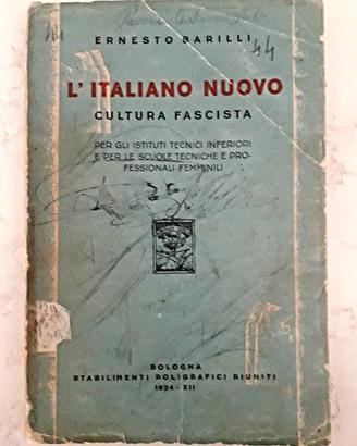 Fascismo - L'ITALIANO NUOVO + omaggio