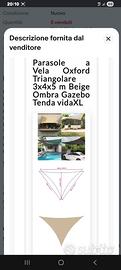 tenda da giardino