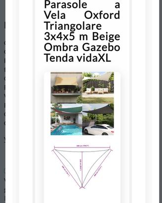 tenda da giardino