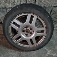 4 Cerchi Completi di Pneumatico Golf Wolvswagen