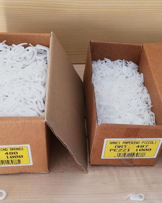 Gancio Paperino misti per Tende 1500 pezzi
