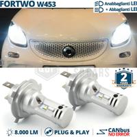 Lampadine LED H4 per SMART FORTWO W453 Luce Bianca