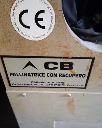 sabbiatrice pallinatrice usata bella