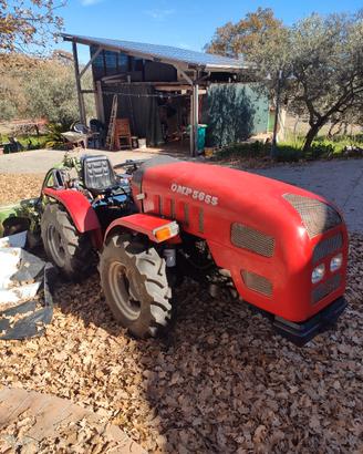 trattore 55 CV OMP snodato con motore Lombardini