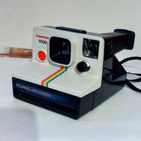 Polaroid Supercolor 1000 Fotocamera custodia pelle