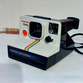 Polaroid Supercolor 1000 Fotocamera custodia pelle