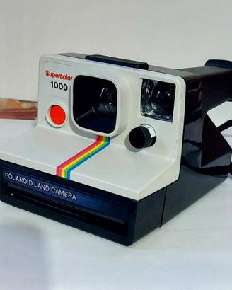 Polaroid Supercolor 1000 Fotocamera custodia pelle