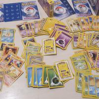 Carte set base Pokemon + scatole e accessori orig