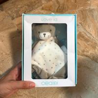 Doudou Orsetto Obaïbi – Nuovo in Scatola