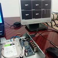 DVR 8ch/HD 1tb/monitor 17"