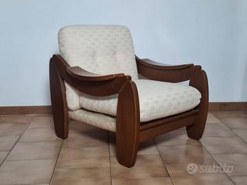 poltrona Brutalista anni 80'. perfette condizioni 