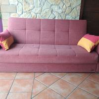 Divano letto contenitore 3 posti 