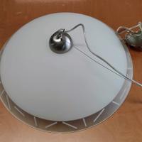 Lampadario  VETRO campana da 52+ Kit fuori centro