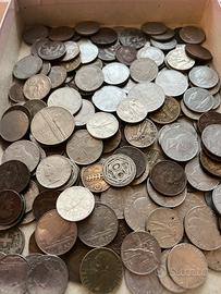 Lotto di 150 monete del regno di Italia