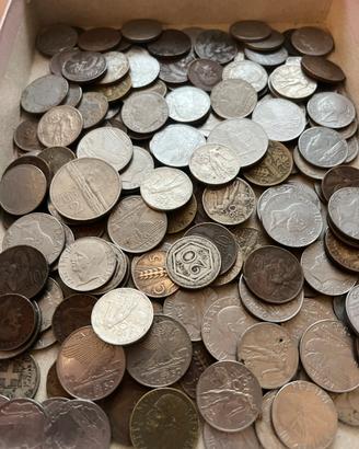 Lotto di 150 monete del regno di Italia
