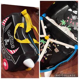 Valigia cavalcabile trunki pirati