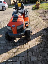 trattorino tagliaerba husqvarna 