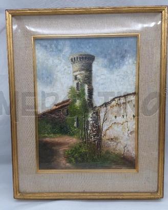 QUADRO 30 X 40 CATERINA GENISO VECCHIO SUPERSTITE