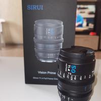 Obiettivo 50mm 1.4 SIRUI Vision Prime 1 Series