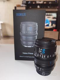 Obiettivo 50mm 1.4 SIRUI Vision Prime 1 Series