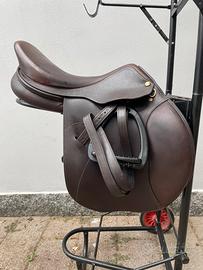 Sella equitazione Henry de Rivel mis 17,5 marrone