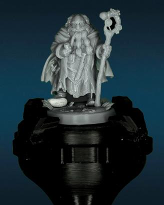 Miniatura Nano Druido Mago Warlock Stregone 