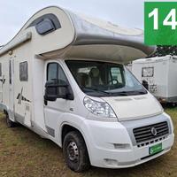 CAMPER GIOTTILINE DUCATO MANSARDATO 7 POSTI DOPPIA