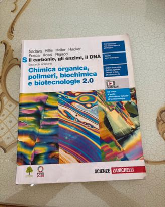 Libro di chimica organica, polimeri, biochimica