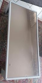 Tavolino in pelle bianca frau 