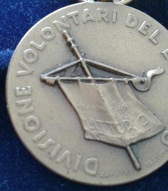 Medaglia Divisione Volontari Littorio Spagna OMS