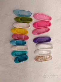 Lotto scarpe spaiate Barbie 