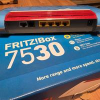 Fritz Box 7530 usato pochissimo imballi originali