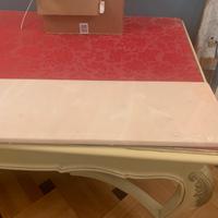 soglia di marmo rosa vintage