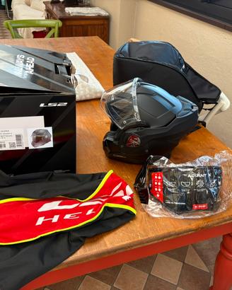 Casco LS2 advant X taglia M nero opaco