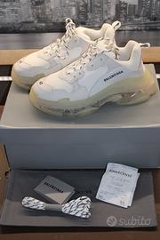 Balenciaga Triple S numero 43 con scontrino